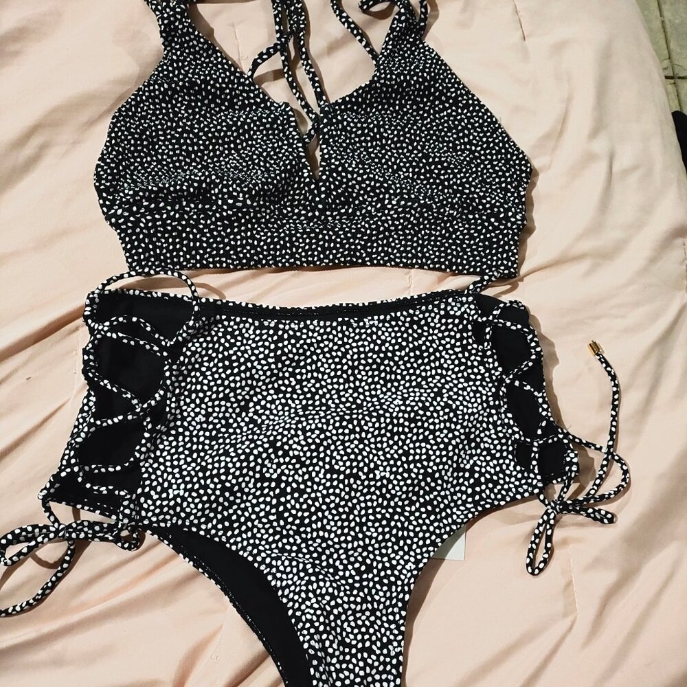 Buffbunny swimsuit bossy print